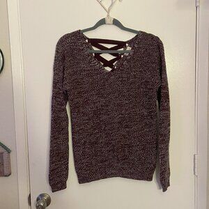 SO Plum Sweater